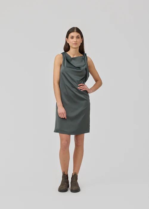 Katja dress harbor green